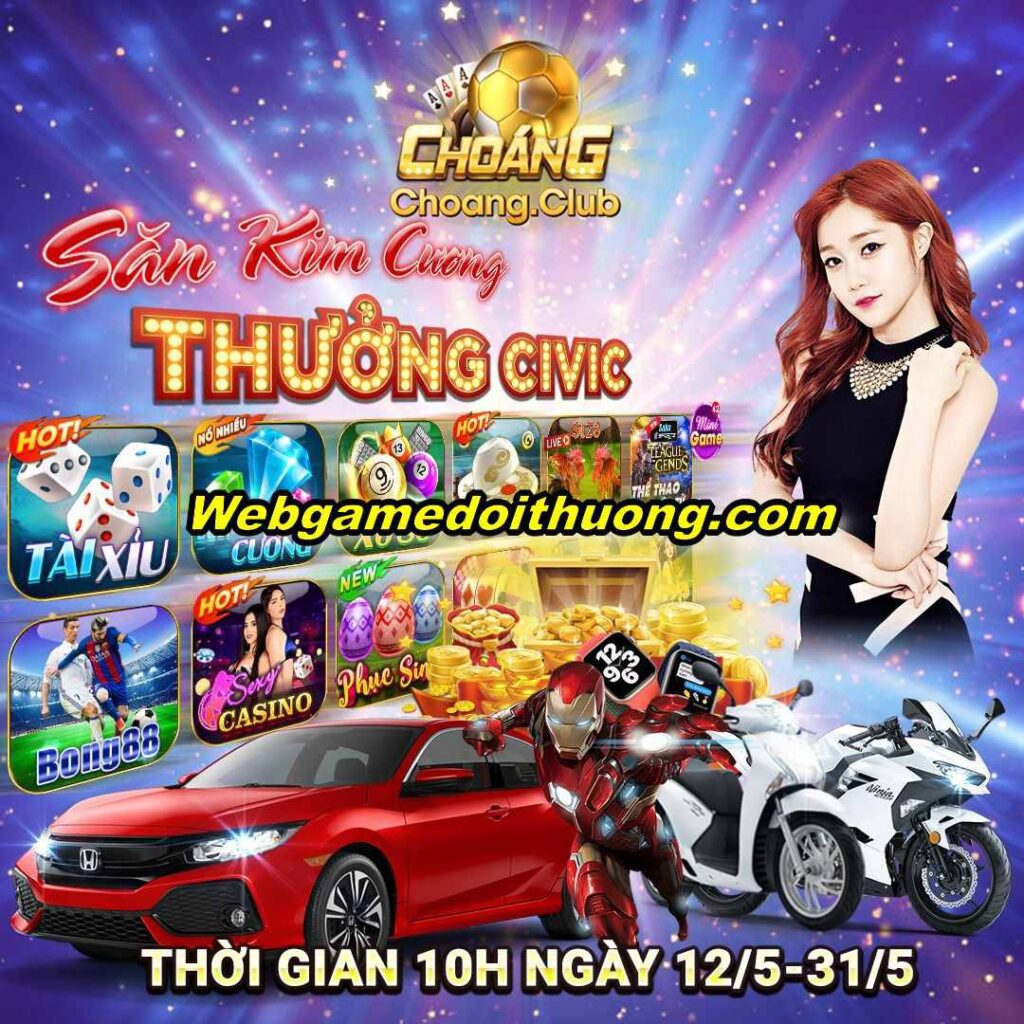 event săn kim cương choáng club