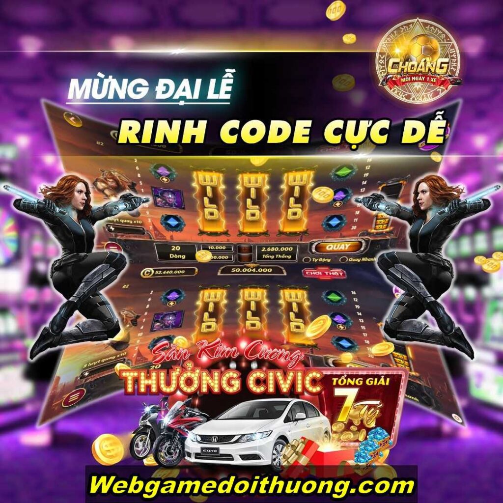 sự kiện tặng code choáng club