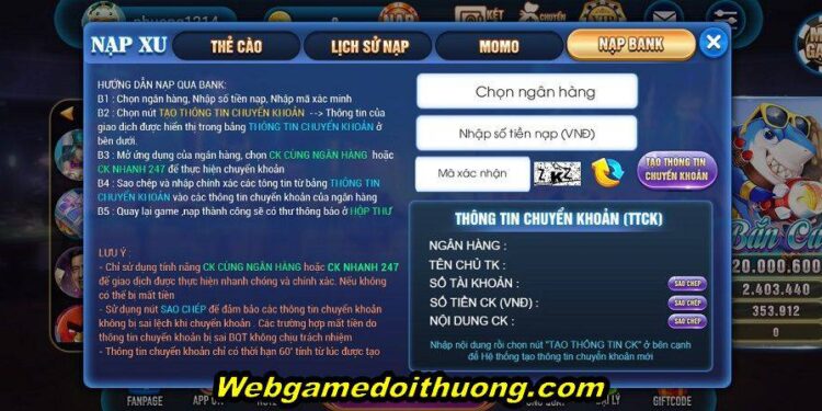 hệ thống đổi nạp phát lộc 88