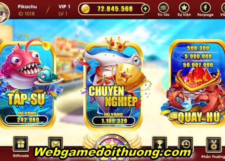 Chơi game bắn cá zui