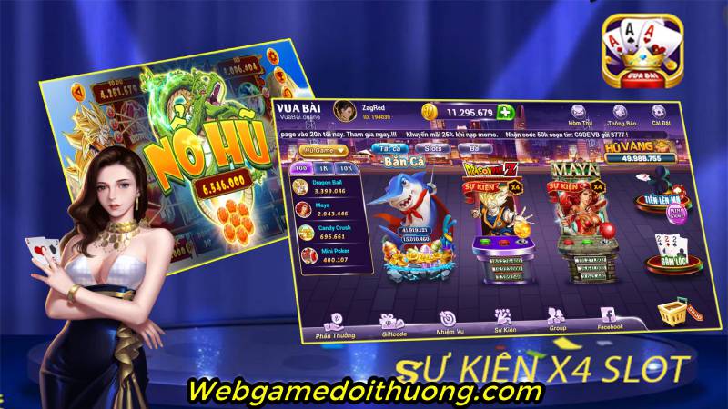 sự kiện X4 Hũ Slot Vuabai.Online