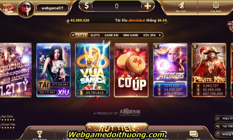 Kho game đa dạng Zowinvn.vip