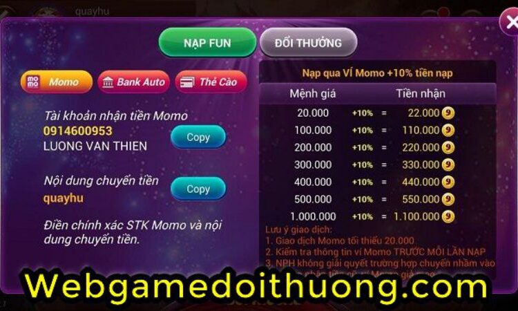 đổi thưởng 9fun-club