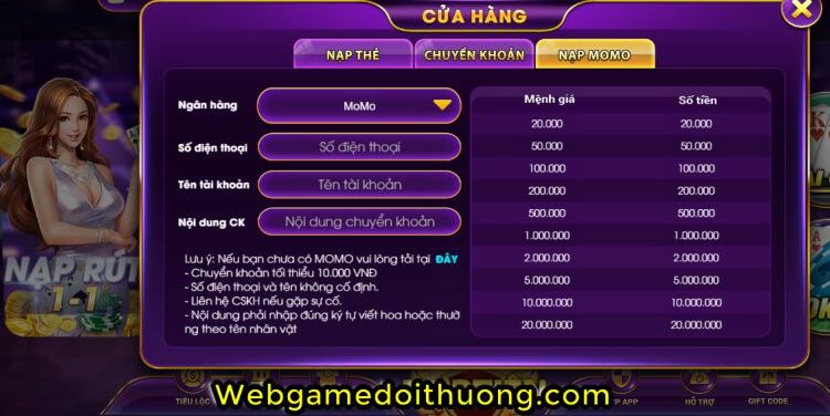 đổi thưởng giàu to 86