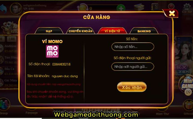 đổi thưởng vin 6868