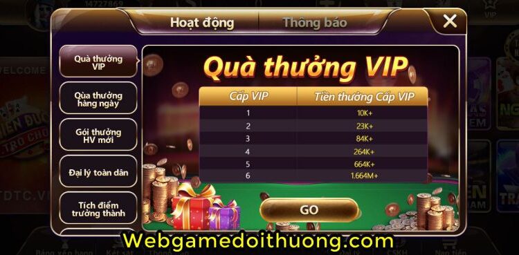 quà tặng tdtc club