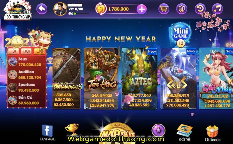 game đổi thưởng Vip