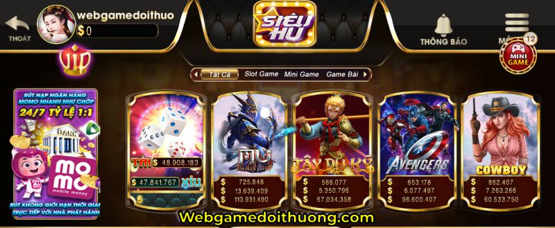 tải game siêu hũ