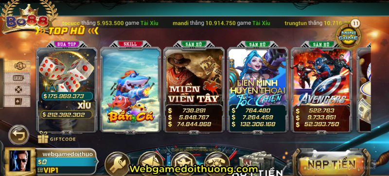 tải game Bo 88 Vip