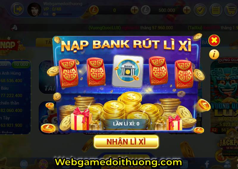 nạp rút Lux 666