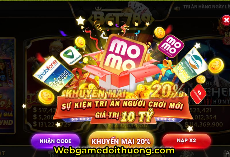 nạp tiền Bet 789