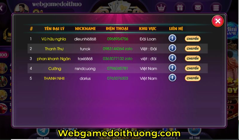 nạp tiền One68 Club