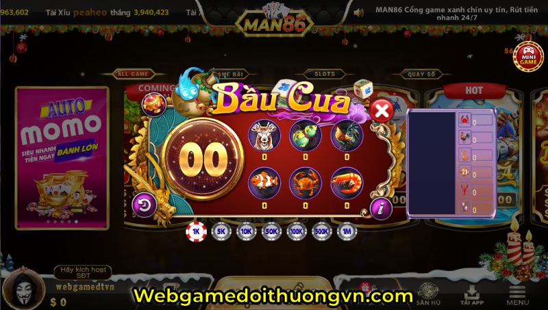 chơi game man86