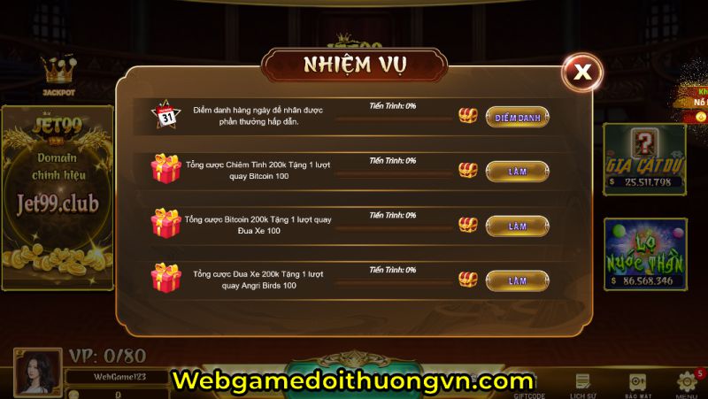 sự kiện Jet99 Club