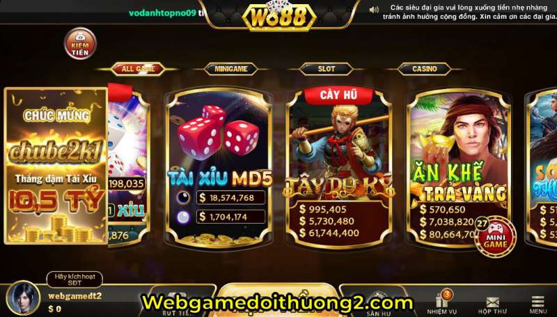 tải game wo88