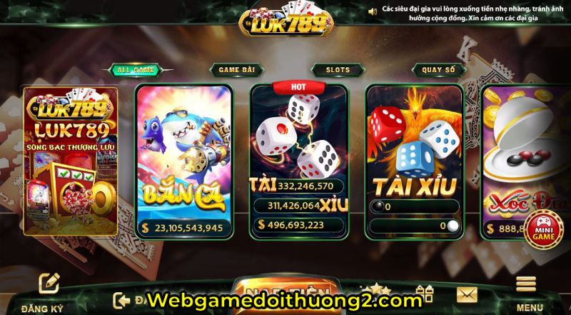 game bài Luk789