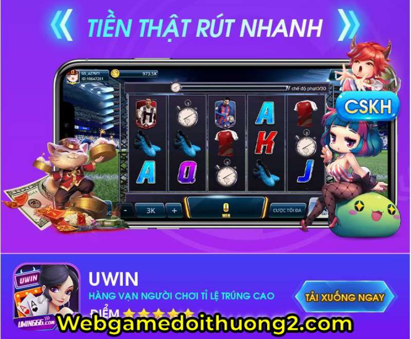 nạp rút uwin666