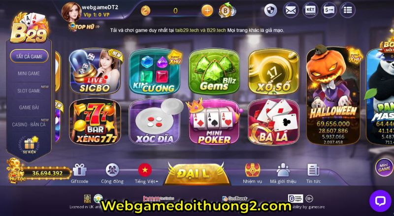 tải game b29