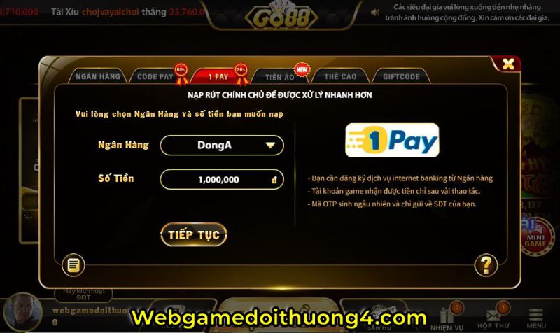 nạp go88p