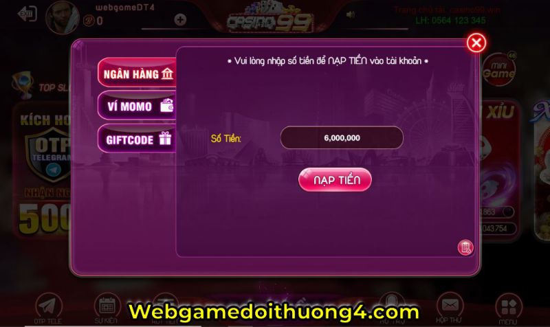 nạp casino99