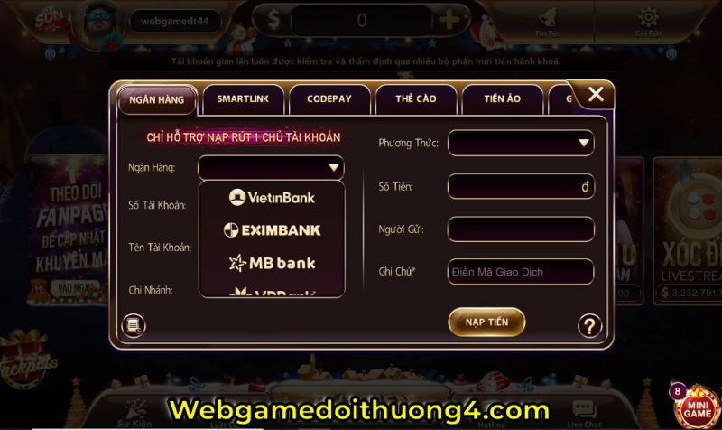 nạp tiền sun19.win