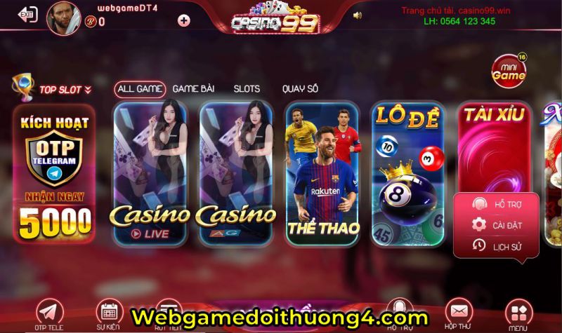 tải game casino99