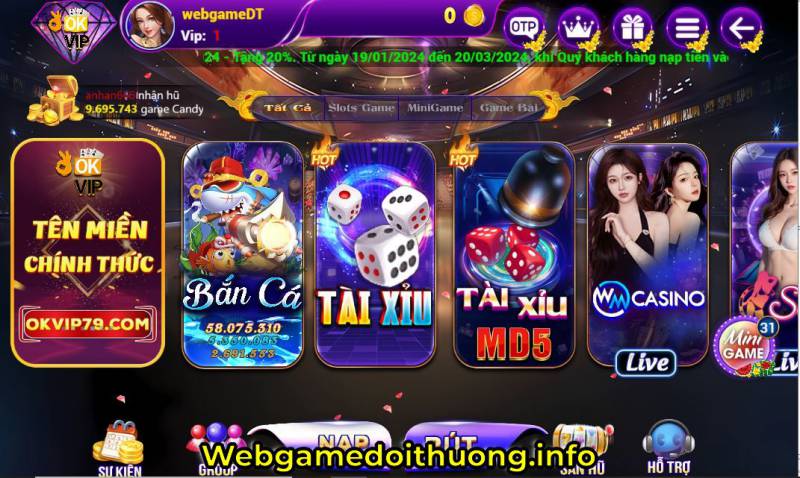 tải game okvip